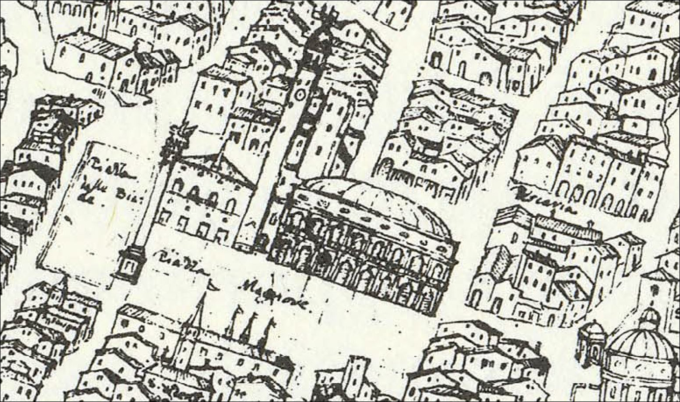 PIANTA ANGELICA PIAZZA MAGGIORE